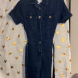 Haute Monde Blue Jumpsuit